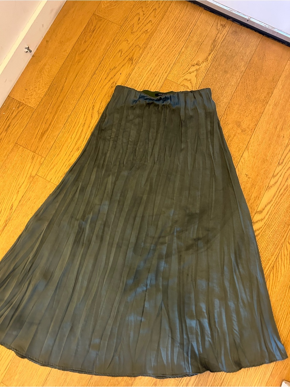 Green Maxi skirt